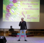 Накануне Международного женского дня, коллеги-мужчины Социально- культурного центра поздравили своих коллег-женщин с праздником